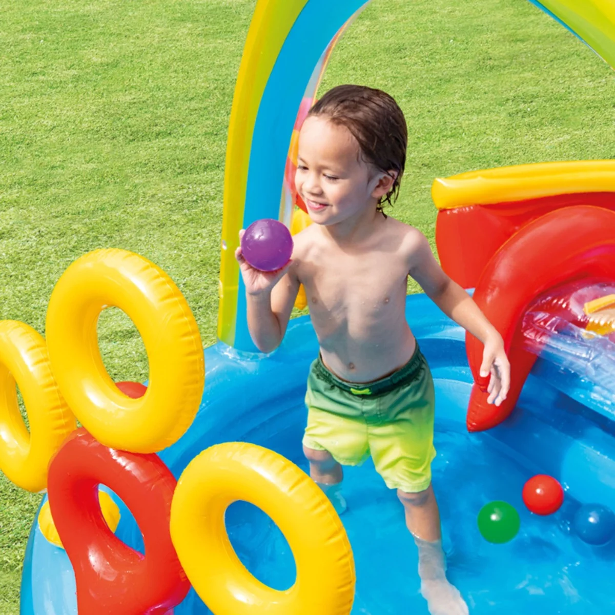 Intex Rainbow Ring Play Centre