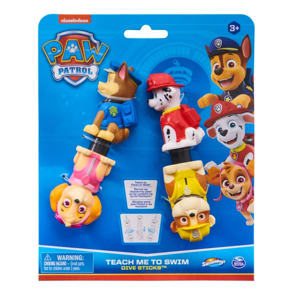 Swimways Paw Patrol Dive Sticks