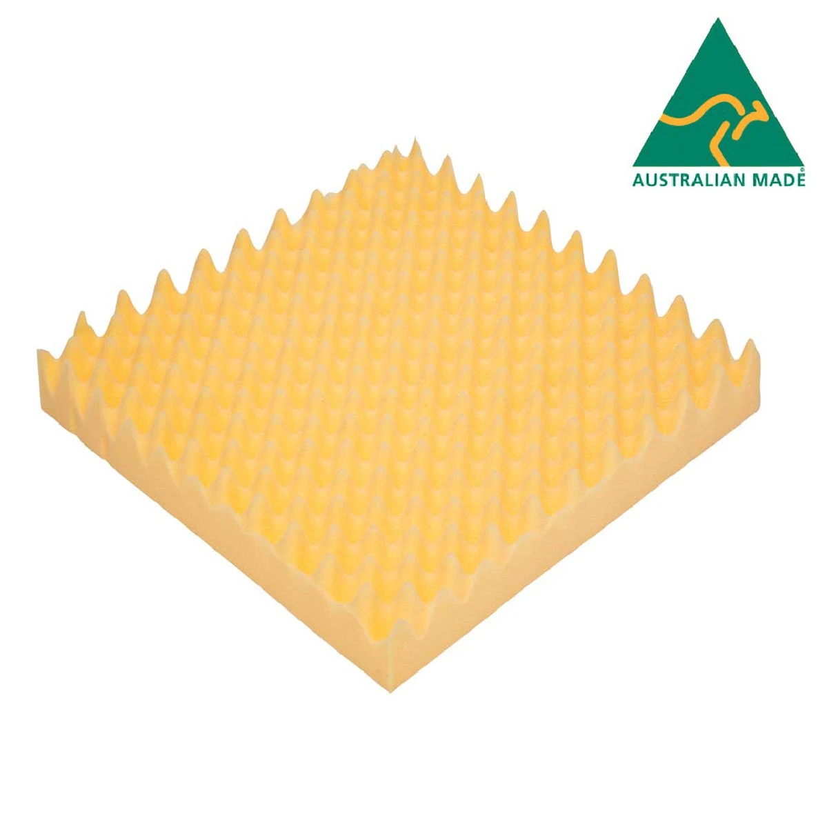 Convoluted Foam Square Acoustic Grey
