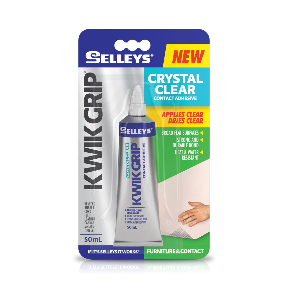 Crystal Clear Kwik Grip 500ml