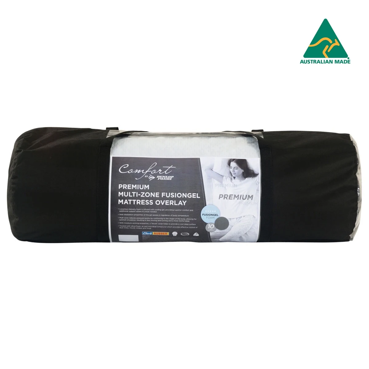 Comfort Premium FusionGel Topper Single