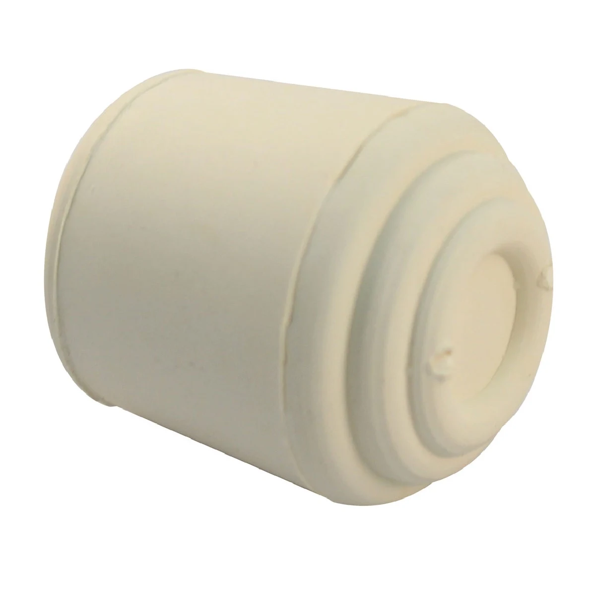 Heavy Duty White Rubber Chair Tip 19mm