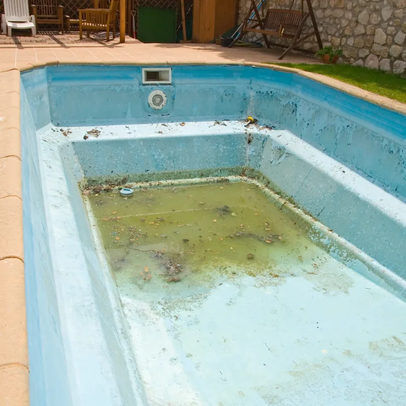 How to remove pool stains