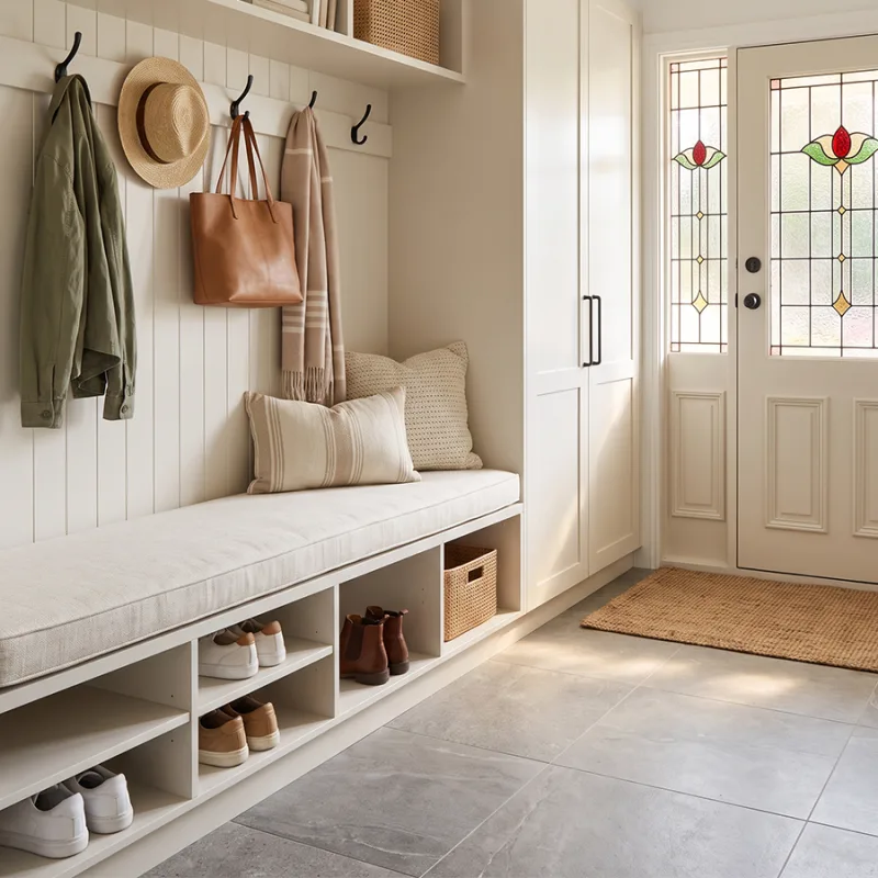 How to Create a Mudroom Entry System