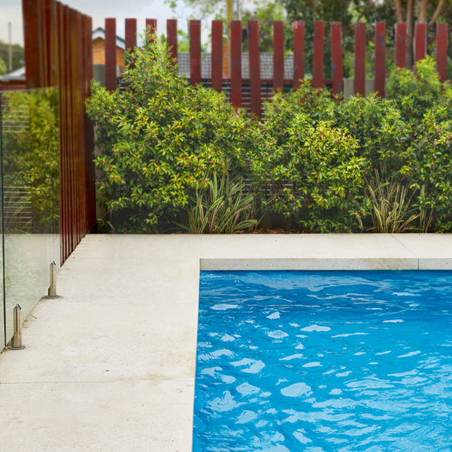 Sparkling clean pool maintained by suction pool cleaner