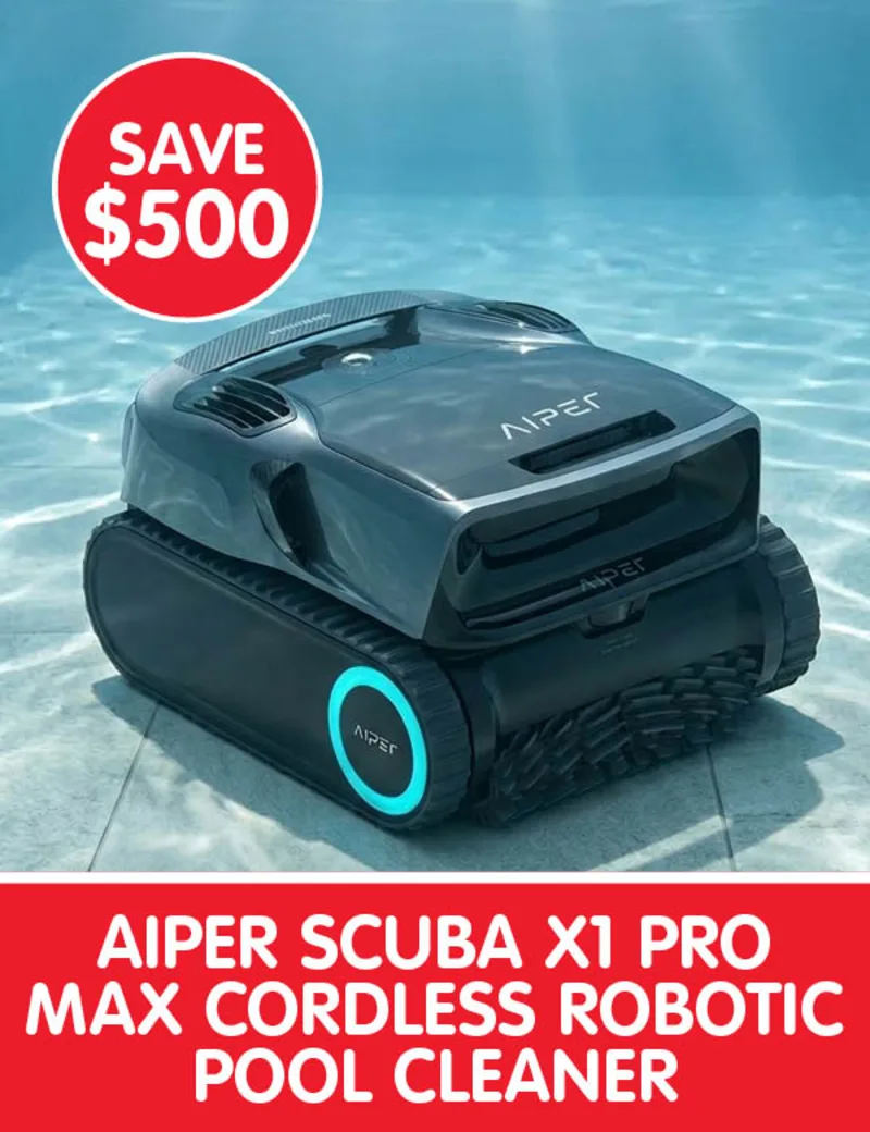 Aiper Scuba S1 Pro Cordless Robotic Pool Cleaner