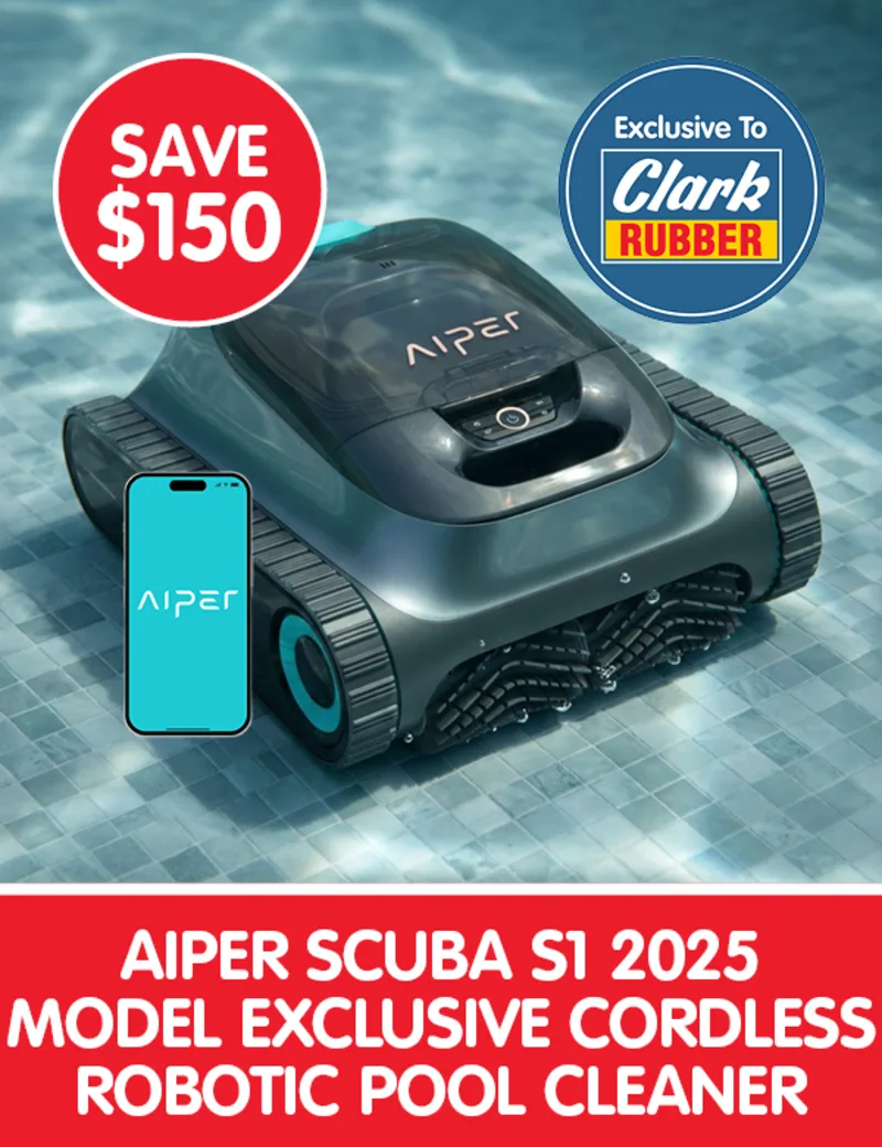 Aiper Scuba S1 2025 Model Clark Rubber EXCLUSIVE Cordless Robotic Pool Cleaner