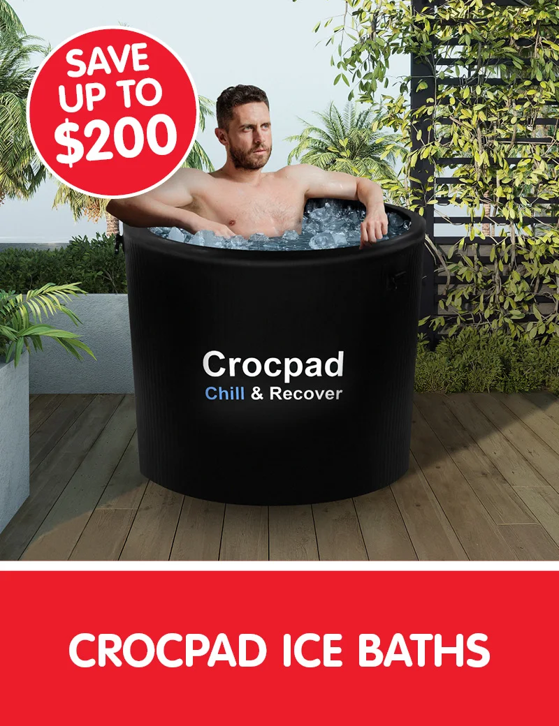 Save up to $200 on Crocpad Ice Baths