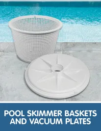 Pool Skimmer Baskets & Vacuum Plates