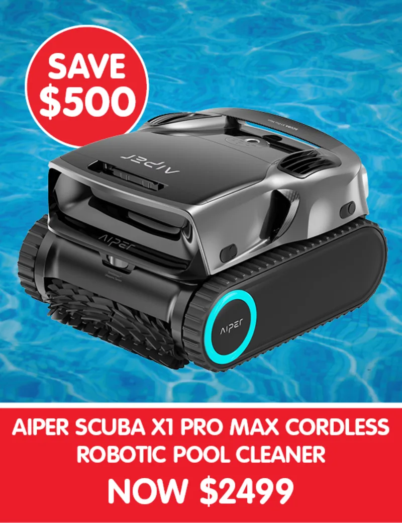 Aiper Scuba X1 Pro Max Cordless Robotic Pool Cleaner
