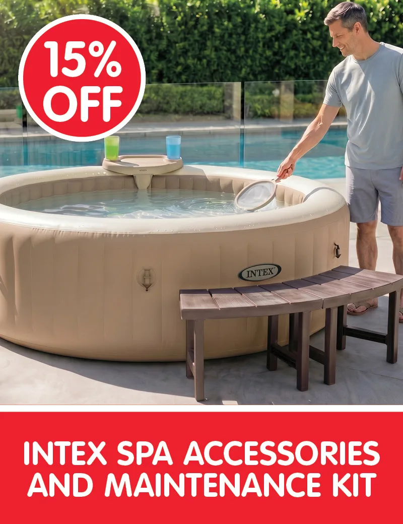 15% off Intex Spa Accessories and Maintenance Kit