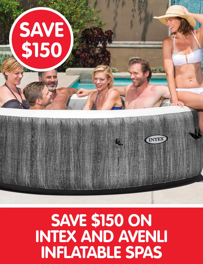 Save $200 on Intex and Avenli Inflatable Spas