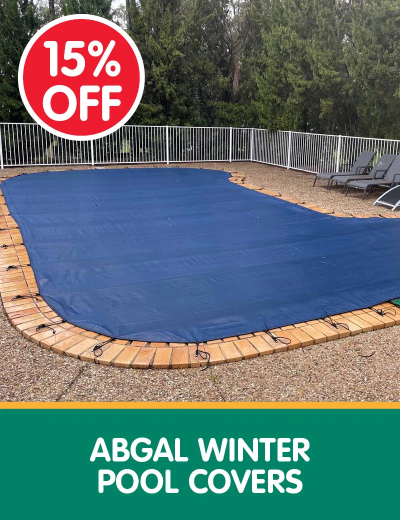 15% off ABGAL Winter Pool Covers