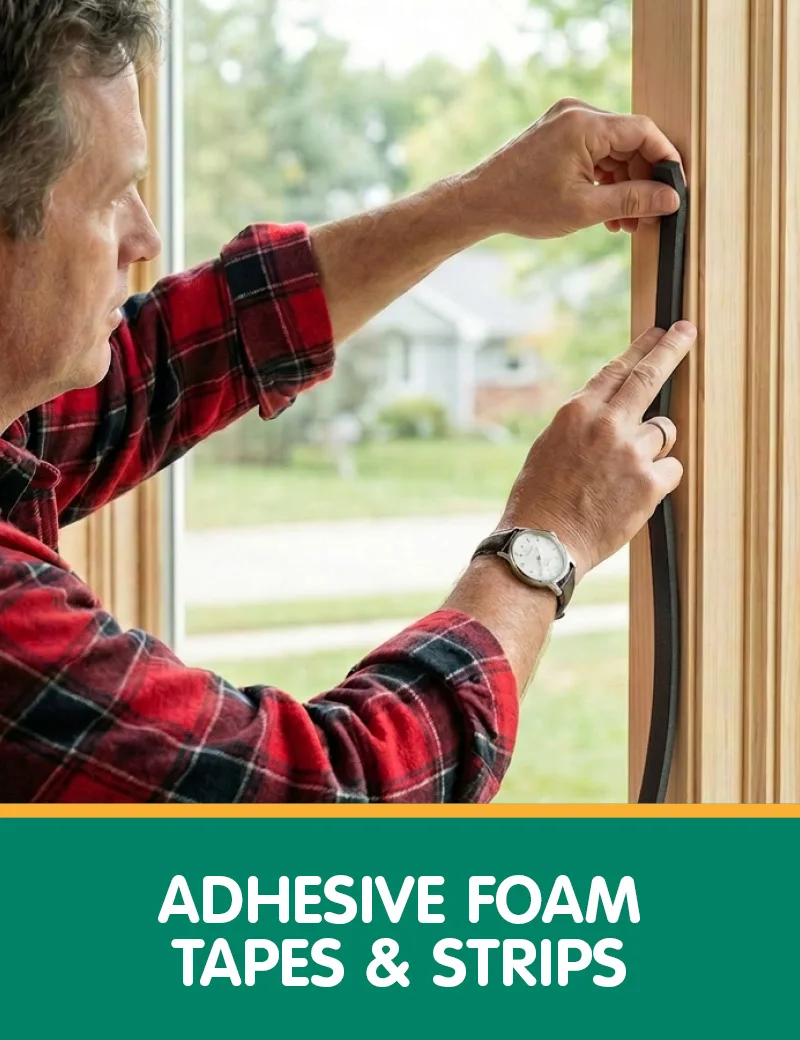 Adhesive Foam Tape and Strips