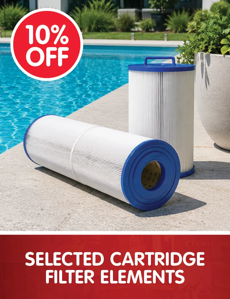 10% off Selected Cartridge Filter Elements