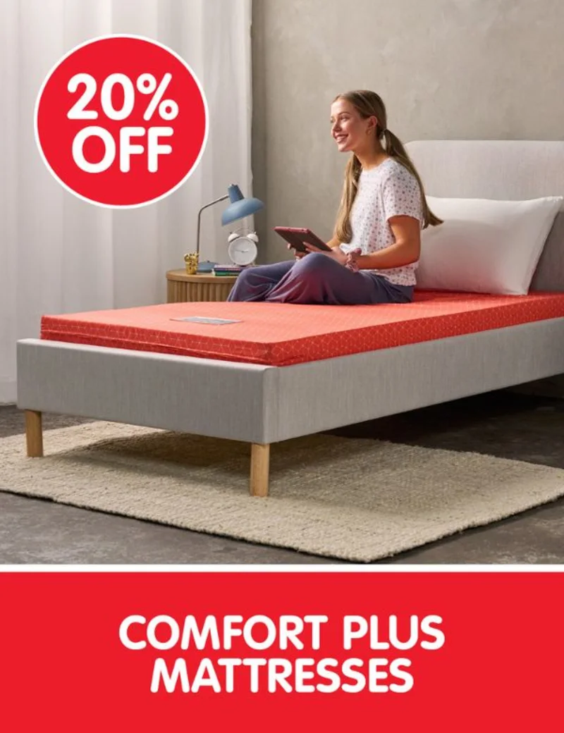 Comfort plus mattresses