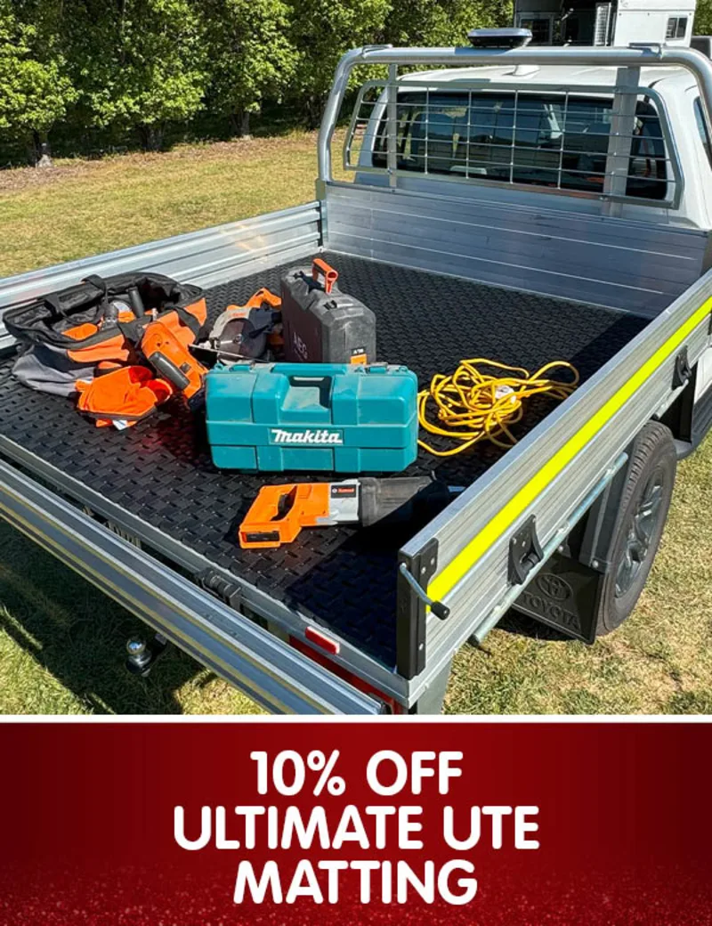 10% off Ultimate Ute Matting