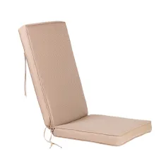 Polymaster High Back Aluminium Cushion Slate