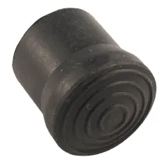 Rubber Chair Tip - Black 10mm