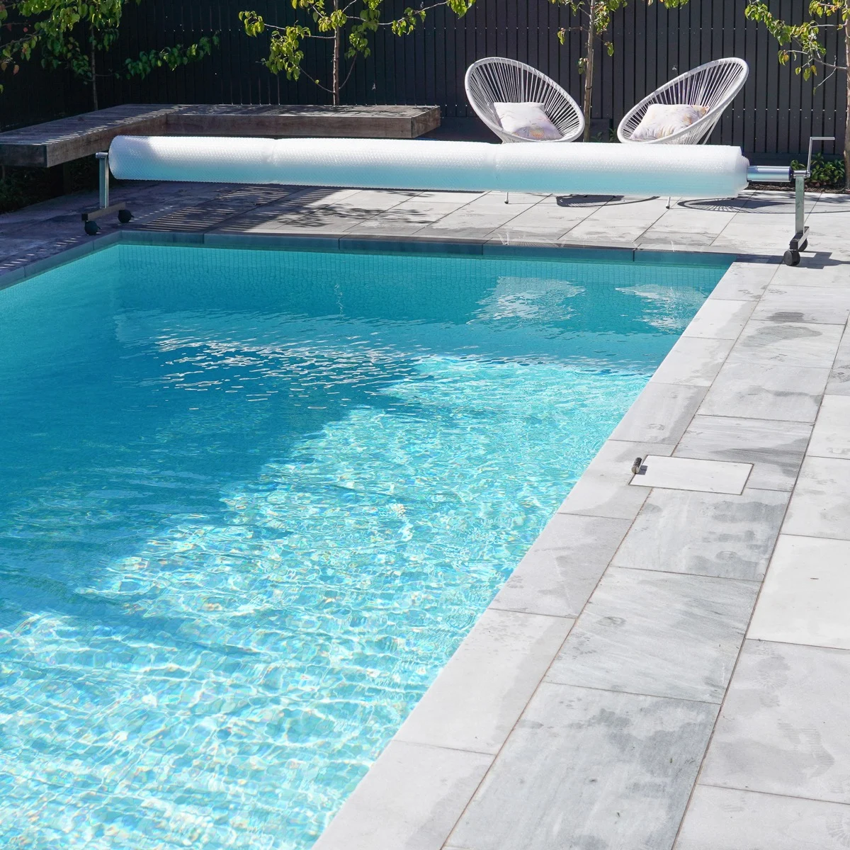 ABGAL Solar Pool Cover - Oasis Clarity 550 micron