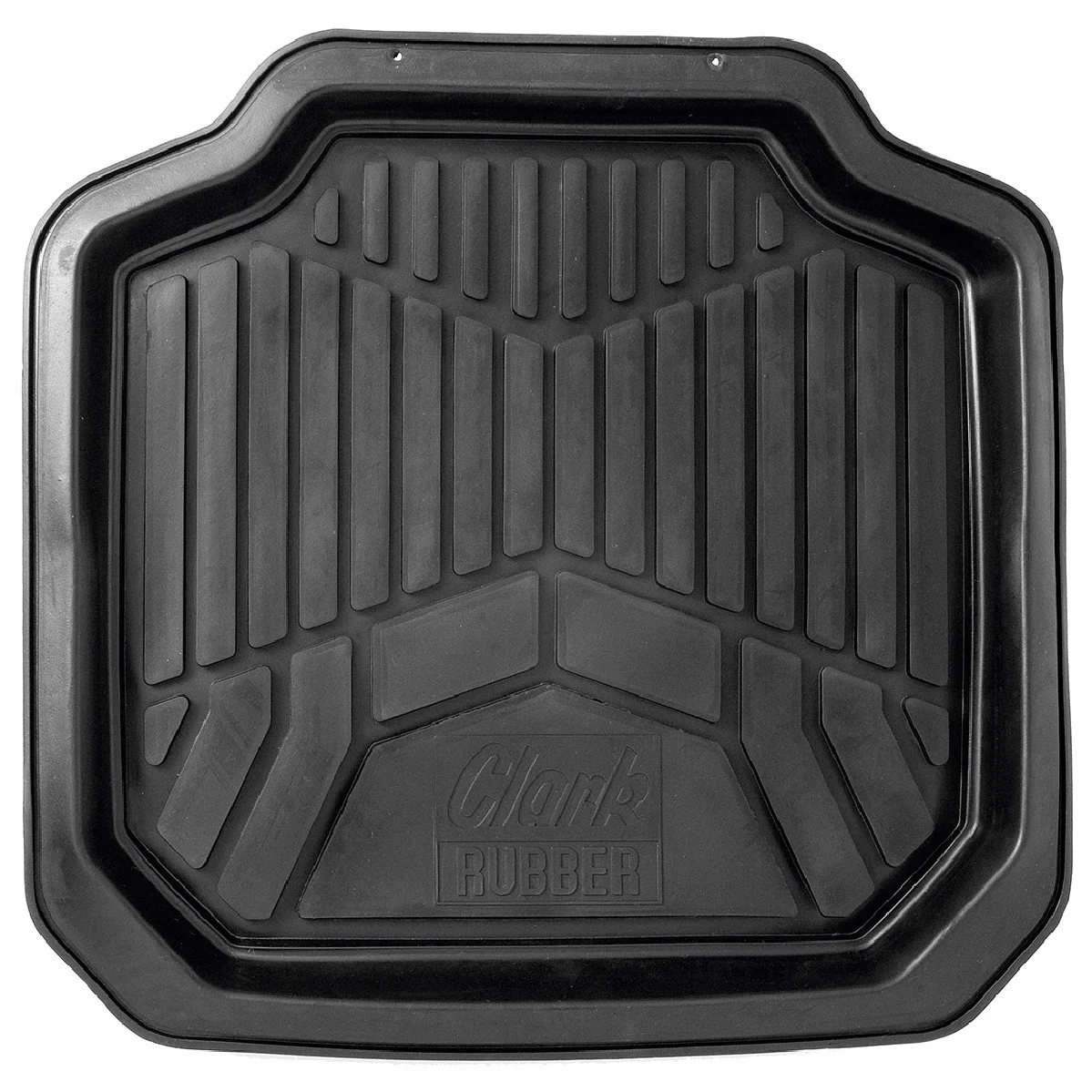 Clark Rubber 4X4 Rear Rubber Mats Black