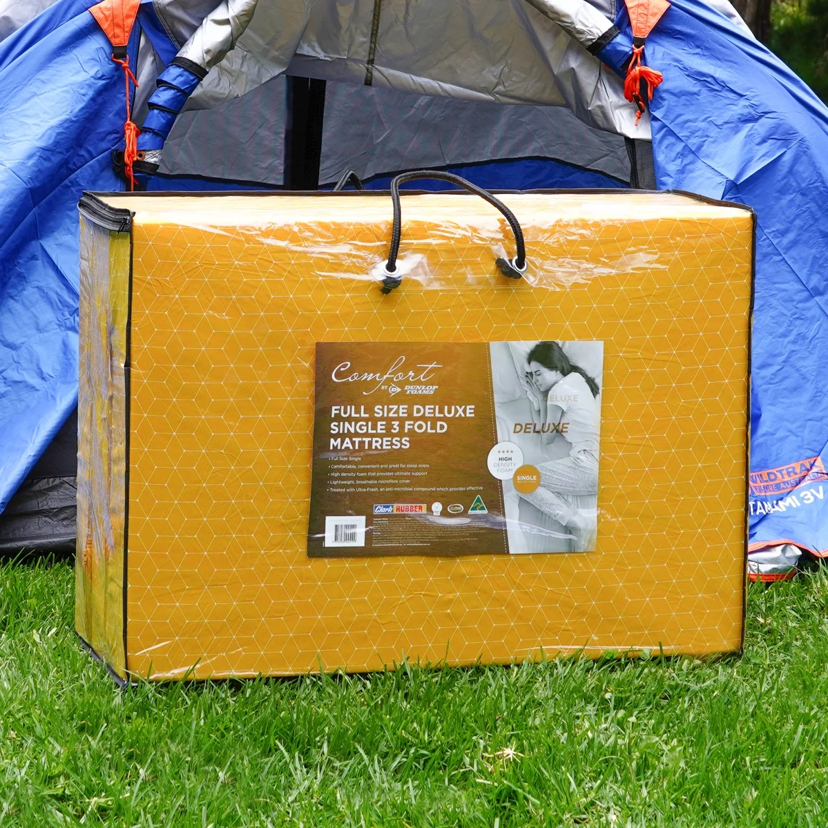 Comfort Deluxe Compact 3 Fold Mattress - Single