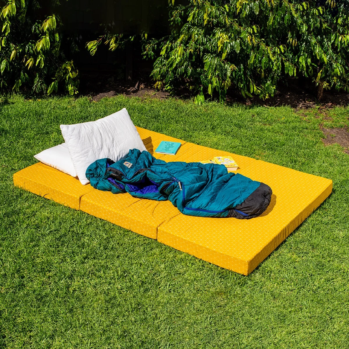 Comfort Deluxe Full Size 3 Fold Mattress - Double