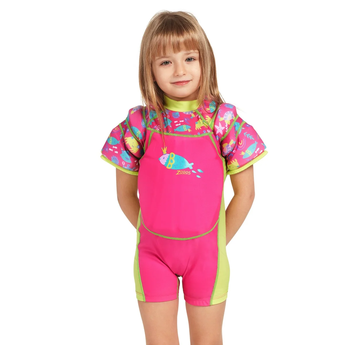 Zoggs Sea Queen Water Wings Float Suit 1-2 years