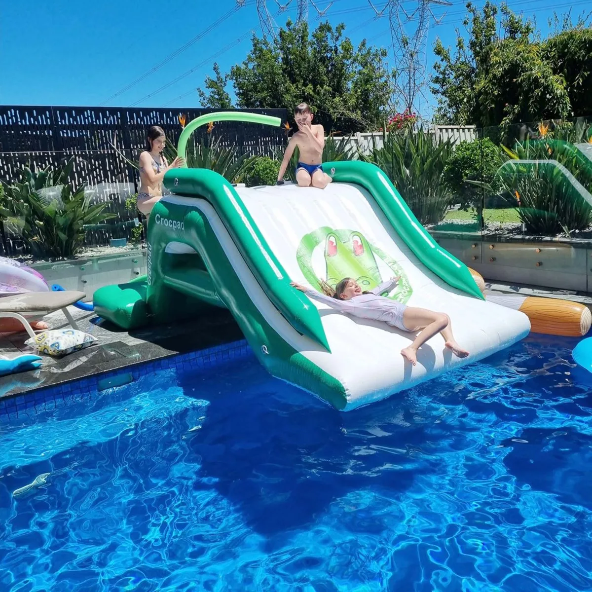 Crocpad Megalo 3m Inflatable Water Slide