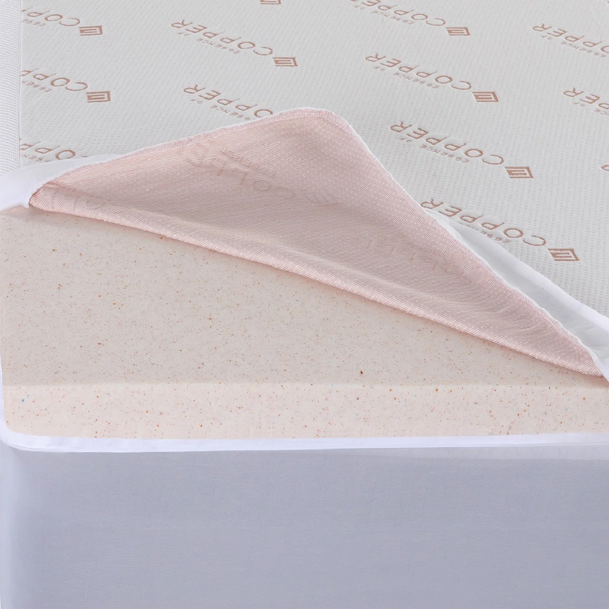 Comfort Premium Copper Topper Single