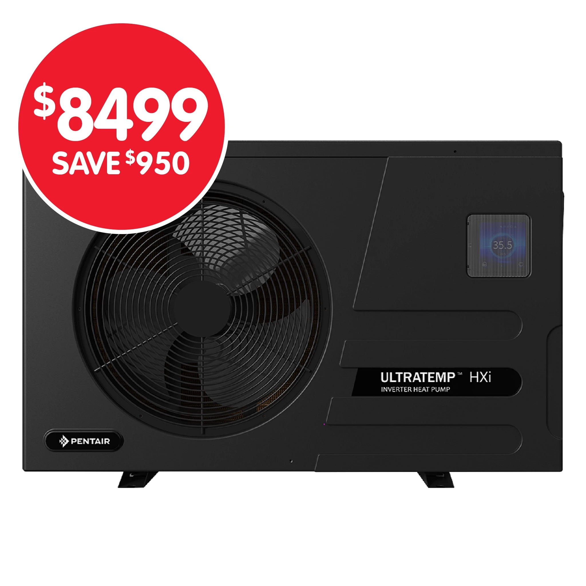 Pentair UltraTemp HXi Inverter Pool Heat Pump 24kW