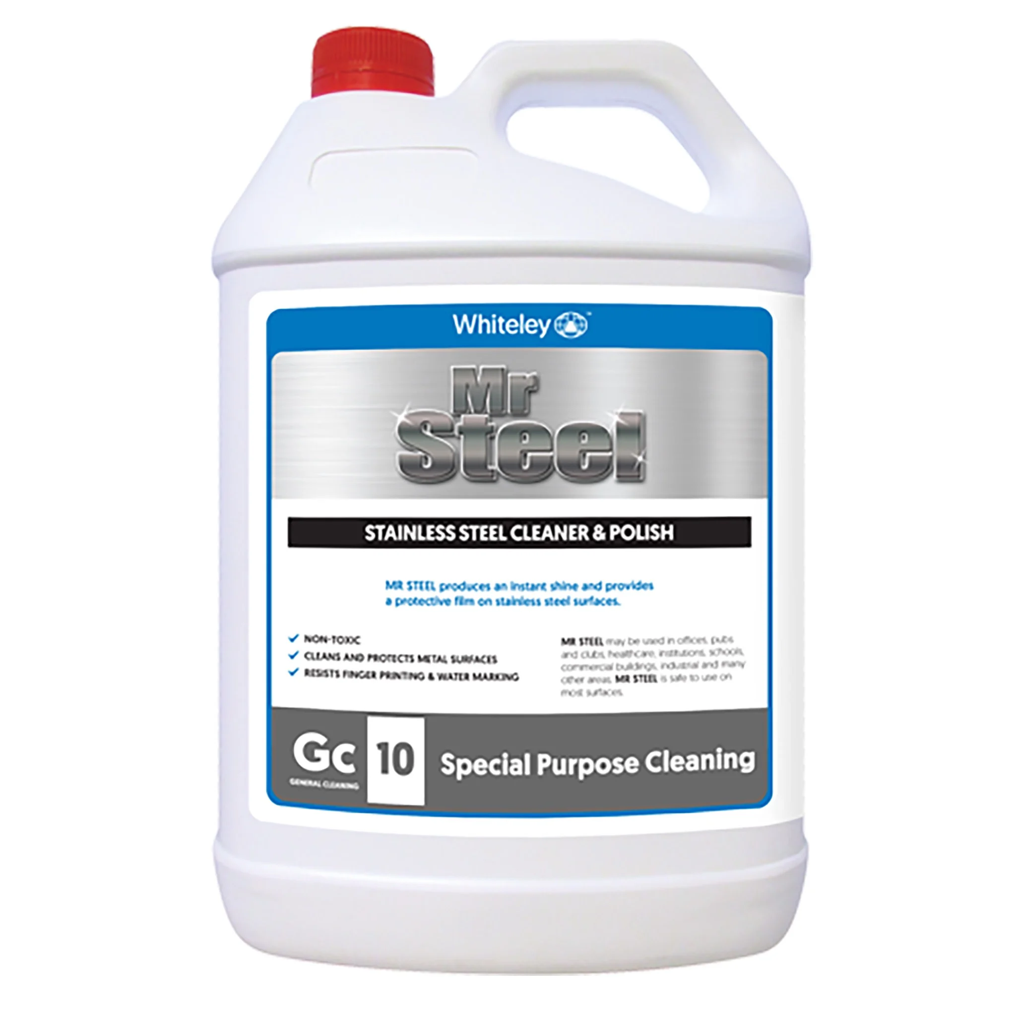 Whiteley Mr Steel Stainless Steel Cleaner and Polish 5L