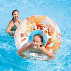 Intex Clear Colour Swim Ring Assorted